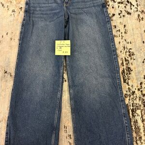 Dark Wash Straight Leg Jeans